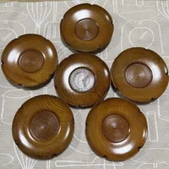 茶托　梅型　6枚