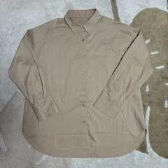 GU ブラウス ピンクベージュ