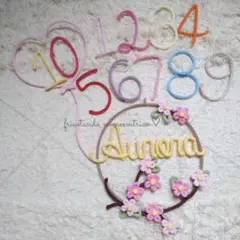 ウールレター　名前入り　今だけ　特別価格