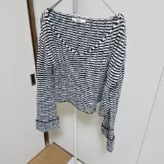 snidel スナイデル　フレアスリーブ クロップドセーター ニット