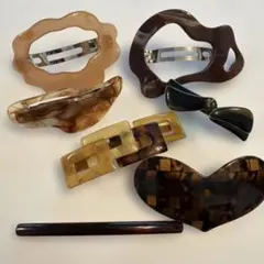 バレッタ　ヘアアクセ　まとめて　まとめ売り　ヘアクリップ