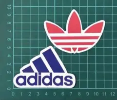 ステッカー adidas アディダス ロゴ 2枚セット