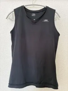TIGORA バスケットボール タンクトップ ブラック 150
