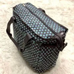 新品未使用 レスポートサック ベイビーバッグ ドット柄 マット付き 大容量