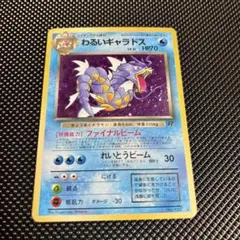 【ポケモンカード】超貴重！絶版　2004年　わるいギャラドス　R団 神イラスト ポケカ ノーマル わるいギャラドス 2004 ポケモンカード - メルカリ