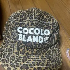 COCOLO BLAND ヒョウ柄キャップ