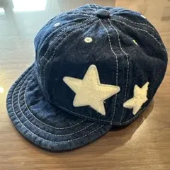 BREEZE デニム スターモチーフ キャップ52～54cmのサムネイル