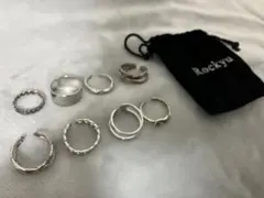Rockyu 指輪　8個セット
