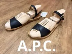 A.P.C レディース ストラップサンダル ブラック　サイズ23-24位　y2kのサムネイル