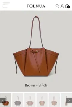超美品/タグ付】folnua Havi Bag Black - Plain - メルカリ