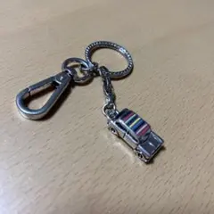 【美品】ポールスミス　ミニクーパー　キーホルダー　キーフック　マルチストライプのサムネイル