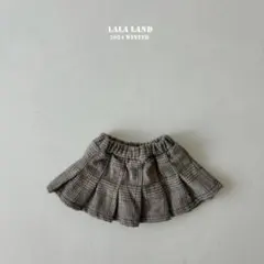 【新品】LALA LAND チェック柄スカート