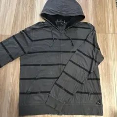 Hurley ストライプ パーカー M