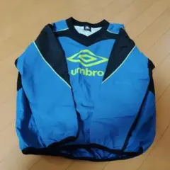 umbro ピステ・ウィンドブレーカー 青/黒