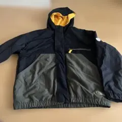 LOGOS DAYS フード付きジャケット ブラック/カーキ