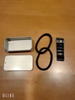 ヘアゴムとヘアピンセット