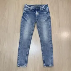 RODEO CROWNS スキニーデニム ライトブルー 25インチ