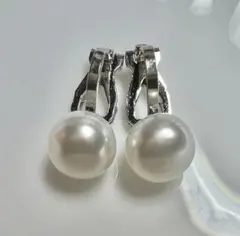B712 本真珠 イヤリング 淡水 真珠　パール