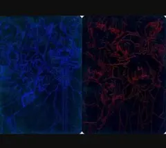 箔押しミニ下敷き　2種セット「Fate/Zero 第二期原画集　箔押カード
