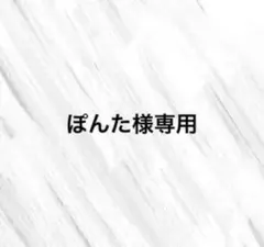 ぽんた様専用