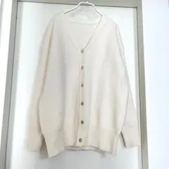 fifth アイボリー Vネック カーディガン