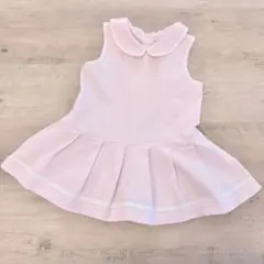【価格見直しました】Jacadi❋ポロシャツ ワンピース ピンク/12M74cmのサムネイル