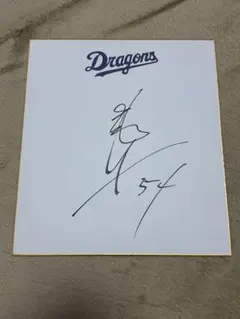 中日ドラゴンズ 立浪和義 印刷サイン入り - メルカリ