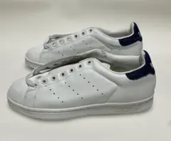 adidas Stan Smith ホワイト×ネイビー26cm未使用※劣化あり