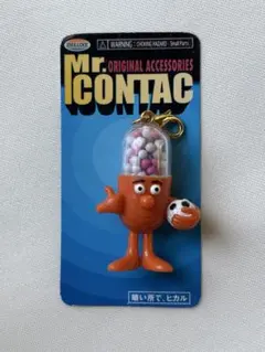 未開封・非売品】ストラップ ミスターコンタック 2個セット（レトロ