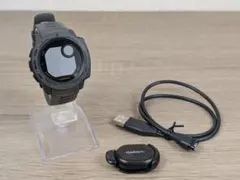 【美品】GARMIN INSTINCT タフネスGPSウォッチ フットポッド付