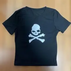 スカルデザイン ブラック Tシャツ レディース