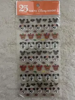 ディズニーリゾート25周年ハロウィンシール
