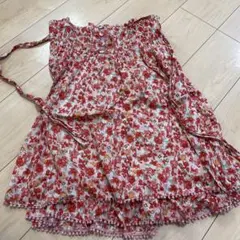 OLIVE des OLIVE 花柄ひざ丈スカートのサムネイル
