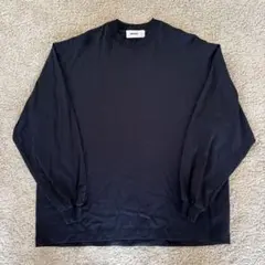 everyone cotton long sleeve tee ネイビーLサイズ