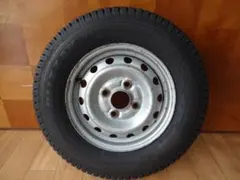 A468 165R14 LT 6PR 1本 ホイール付 ダンロップ バネット A468 165R14 LT 6PR 1本 ホイール付 ダンロップ バネット - メルカリ