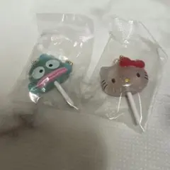 サンリオ カラフルキャンディチャーム ハローキティ　ハンギョドン