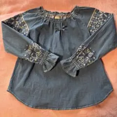 Daddy oh Daddy 長袖シャツ ダークブルー