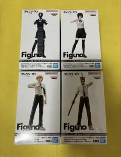チェンソーマン Figuno フィギュア 4種コンプセット - メルカリ