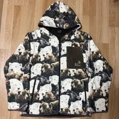 go slow caravan フリースジャケット クマ柄 3サイズ（M）