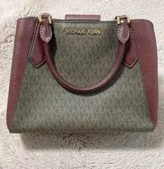 MICHAEL KORS バッグ　ワインレッド