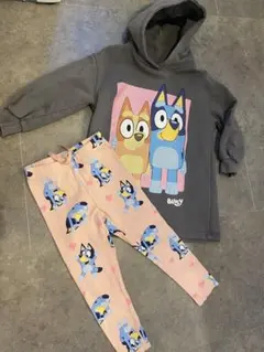 ZARA Bluey スウェット レギンス セット 100cm