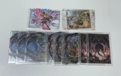 グラブル クリアカード　ゼタ+十二神将エウロペ+シヴァ+バハムート　纏めセット