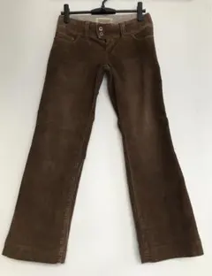 アバクロ　パンツ　ローライズ　コーデュロイのサムネイル