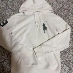 Polo Ralph Lauren パーカー ホワイト XS