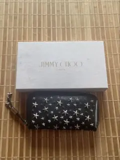 Hachi様JIMMY CHOO ジミーチュウ スタースタッズ 長財布 箱付き - メルカリ