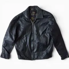 DELUXE LEATHER WEAR デラックス レザー ジャケット ブラック