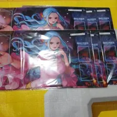 ワンピースカードゲーム オフィシャルプレイマット ネフェルタリ・ビビ　6個