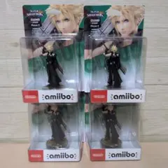amiibo スマッシュブラザーズ スマブラ 2P クラウド 4個セット