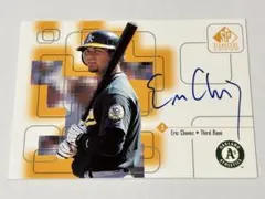 E.チャベス 直筆サインカード 1999 SP signature