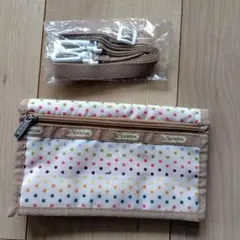 LeSportsac ドット柄ポーチ　ムック本
